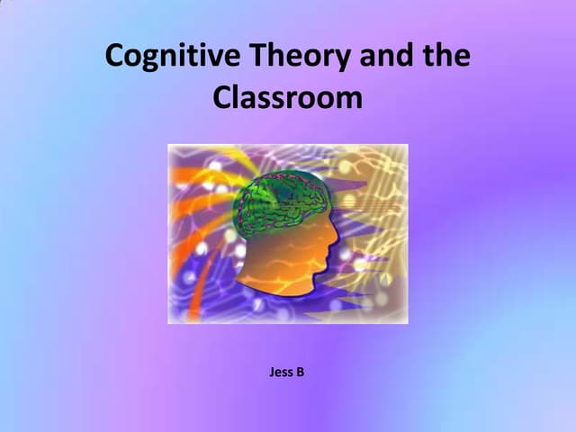 Cognitive Theory 