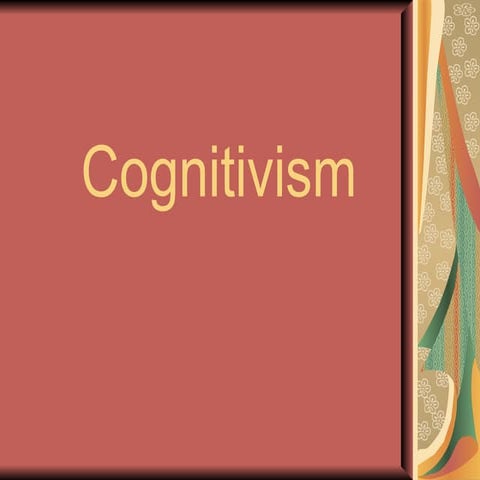 Cognitivism