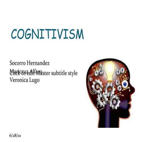 Cognitivism 1