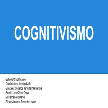 Cognitivismo