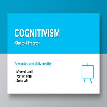 Cognitivism ( Piaget and Vigotsky)