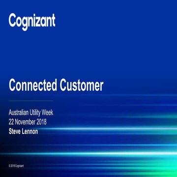 Cognizant Connected Customer for Utilities