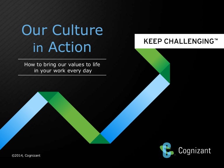 Cognizant Cultural Values