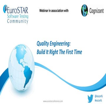 'Quality Engineering: Build It Right The First Time' by Allan Woodcock, Shoba...