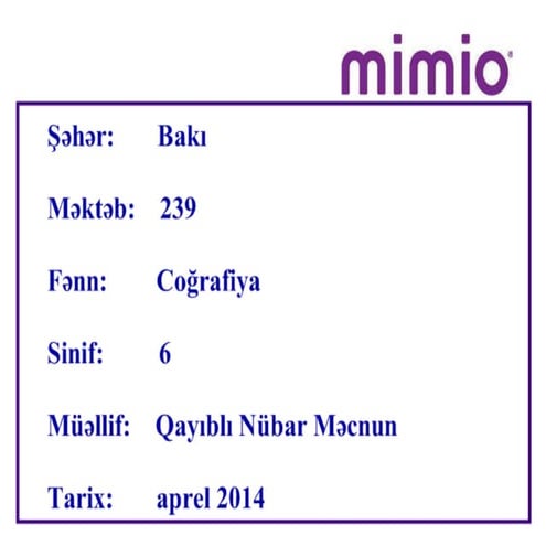 Təbiətdə su dövranı