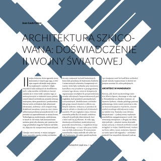 Jean-Louis Cohen, Architektura szki...