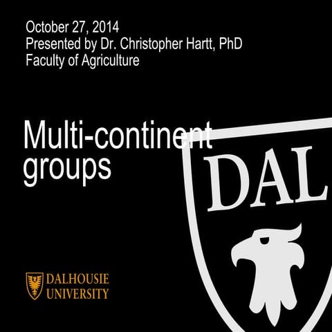Multi-Continent Groups (Chris Hartt)