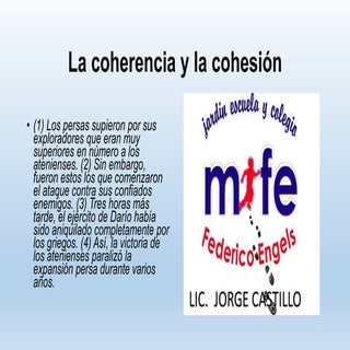 Coherencia y cohesión