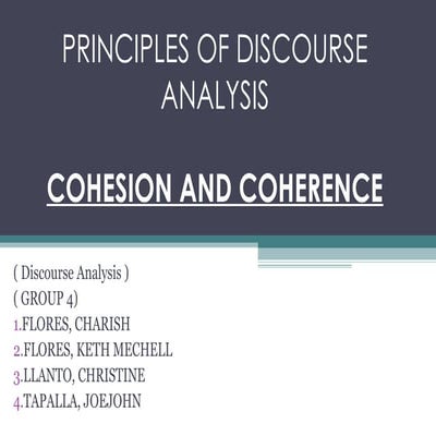 COHESION AND COHERENCEFWERFQWFQWFWQDQW.ppt