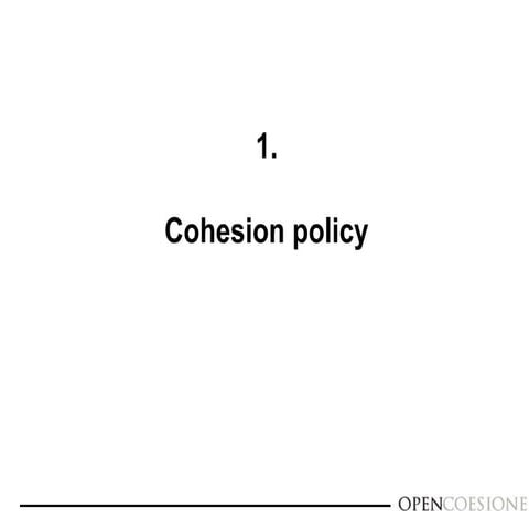 The use Cohesion Funds in Italy  to support legality and anti-corruption