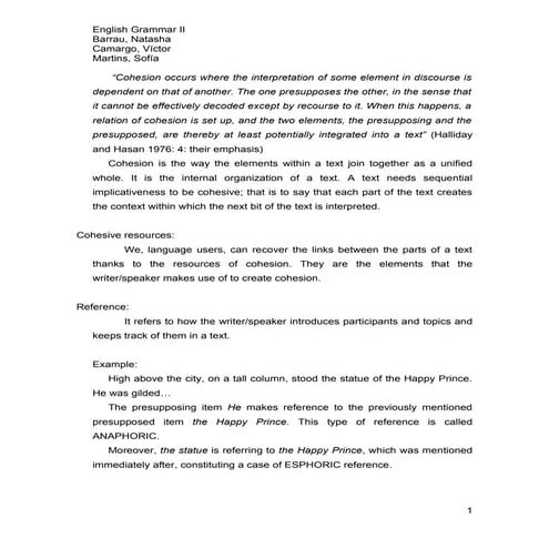 Cohesive resources (natasha, victor, sofia)