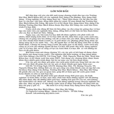 Cơ học đất - Lê Xuân Mai, Đỗ Hữu Đạo