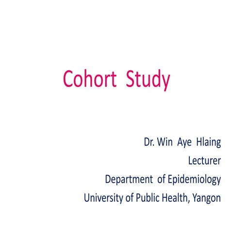 Cohort dr.wah