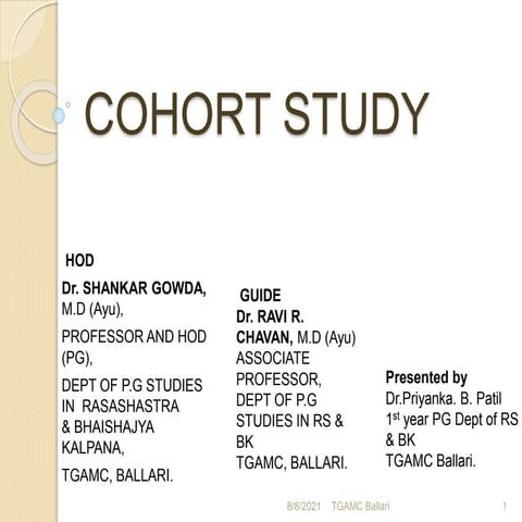 Cohort study