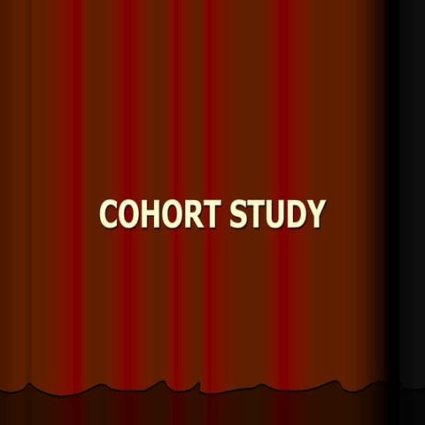 Cohort Study.pptx