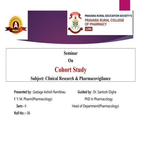 Cohort Study Presentation & methodology AG.pptx