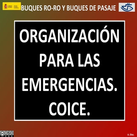 ISM - Curso Buques RO-RO & Pasaje - COICE emergencias