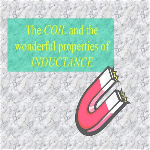 Coils and inductance