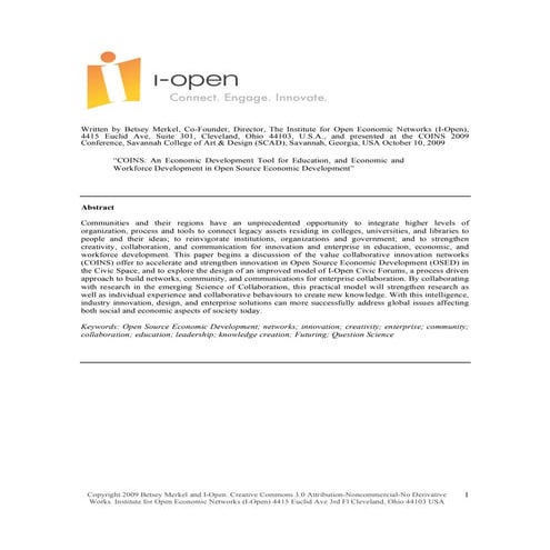 Coins2009 Paper 10 12 09