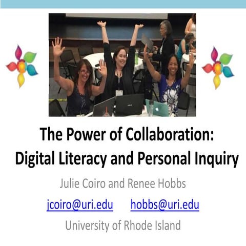 Power of Collaboration: Digital Literacy and Personal Inquiry