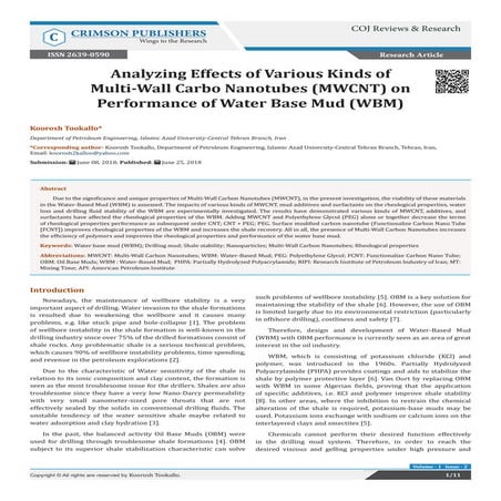 Nanoparticles as Drilling Fluids Rheological Properties Modifiers ...