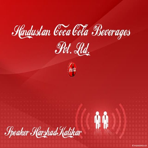 Coca Cola India Company Presentation