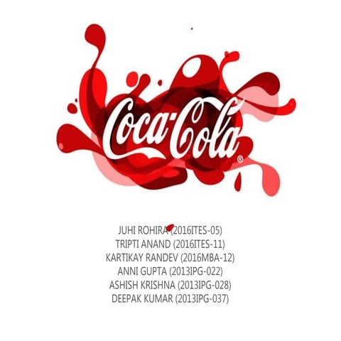 Operations at Coca Cola