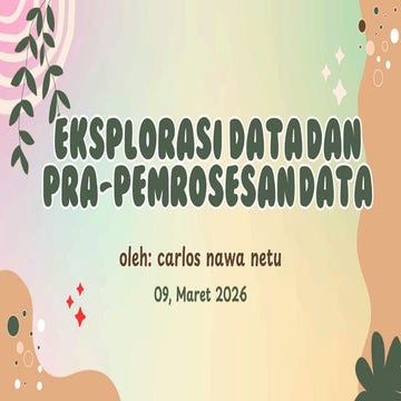 Comprehensive Guide to Data Exploration and Preprocessing Techniques | PDF