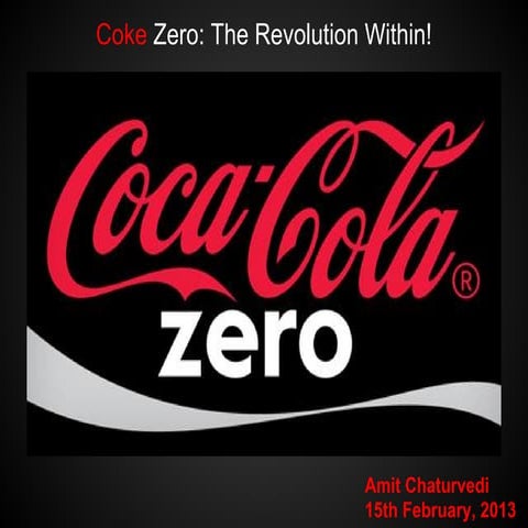 Coke Zero - Coca Cola: Digital Marketing Campaign for Coke Zero 