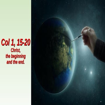 Col 1, 15 20 - english