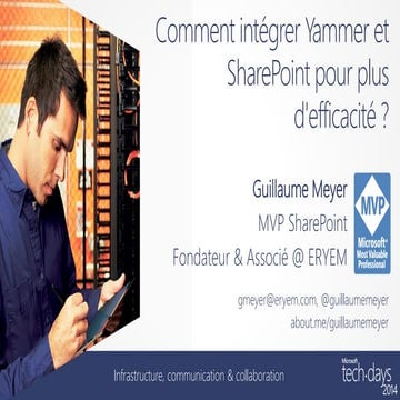 Comment intégrer Yammer et SharePoint pour plus d'efficacité ?