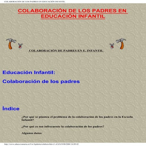 La importancia de los padres en el proceso educativo de sus hijos. | PPTX