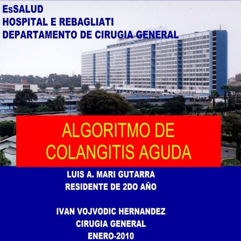 COLANGITIS AGUDA