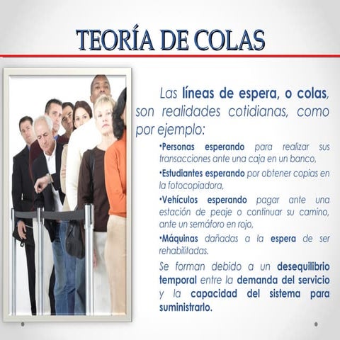Colas teoría