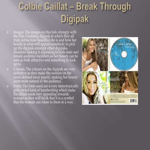 Colbie caillat – break through digipak