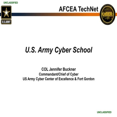 Cyber Commandant Presentation: TechNet Augusta 2015