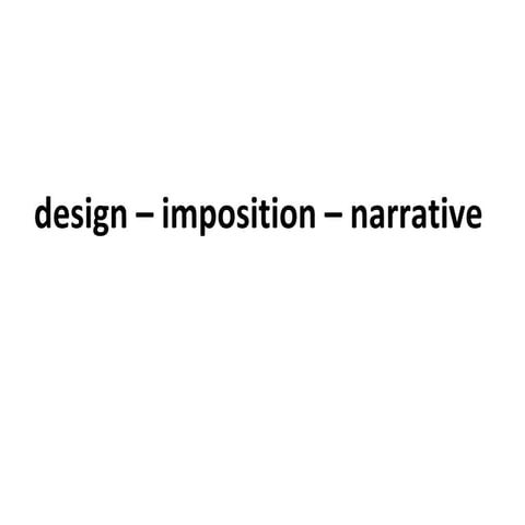 Colchester narrative design imposition  18 06 2014