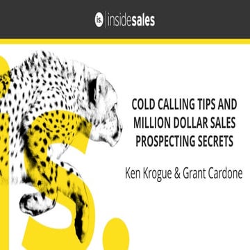 Cold Calling Tips and Million Dollar Sales Prospecting Secrets