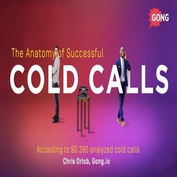 Cold Calling Tips: The Anatomy of Successful Cold Calls