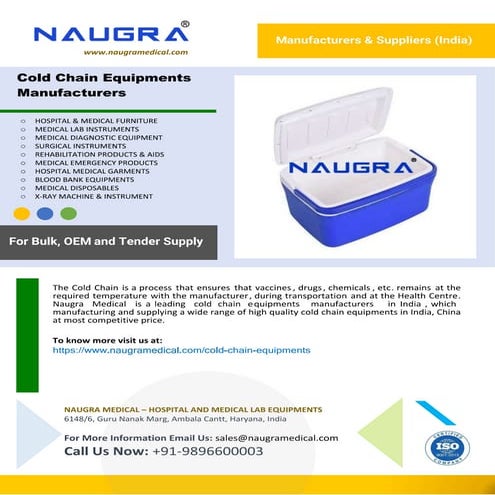Cold Chain Equipments Manufacturers.pdf