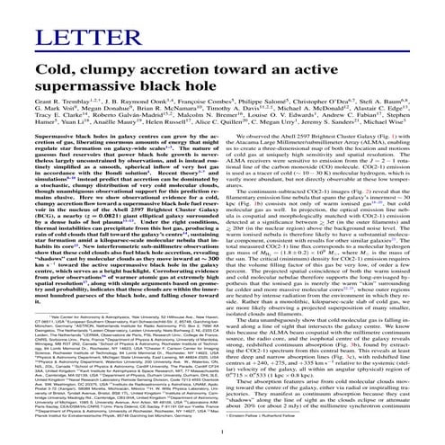 Cold clumpy accretion_toward_an_active_supermasive_black_hole