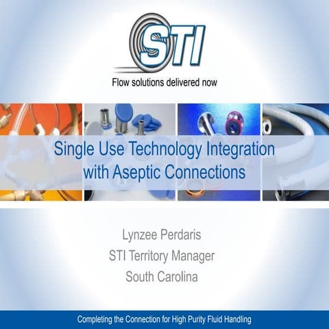 Colder Products Company-Aseptic Connections for Single Use Applications