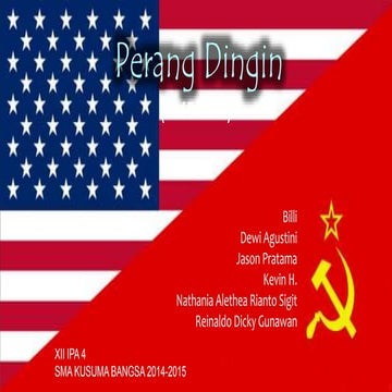 PERANG DINGIN / COLD WAR