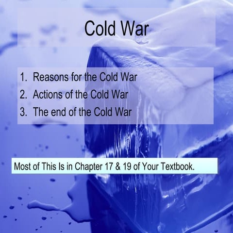 Cold War (2013 edition)