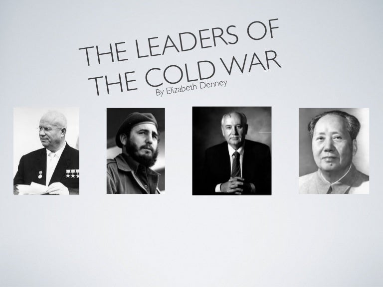 Cold war leaders