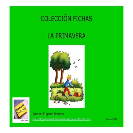 Colección fichas la primavera eugenia romero