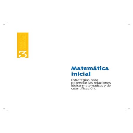Quaranta maria emilia por que enseñar matematica en el nivel inicial | PDF