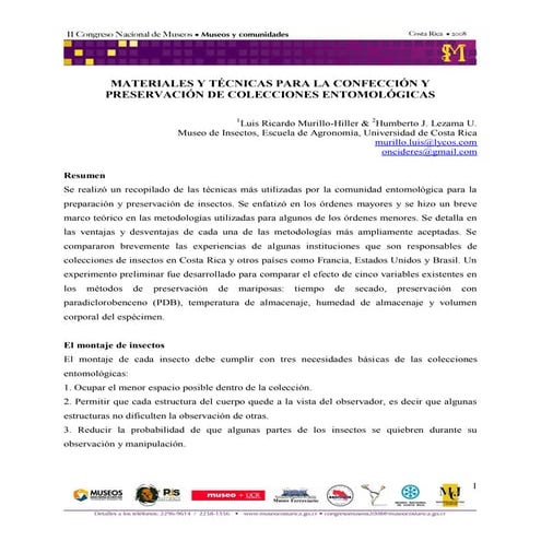 Colecciones entomologicas lezama-murillo
