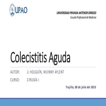 Colecistitis aguda