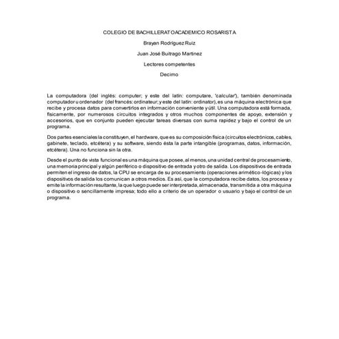 Colegio de bachilleratoacademico rosarista